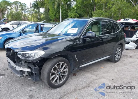 2018 BMW X3 xDrive30I z USA, uszkodzony, nr VIN 5UXTR9C56JLC68857